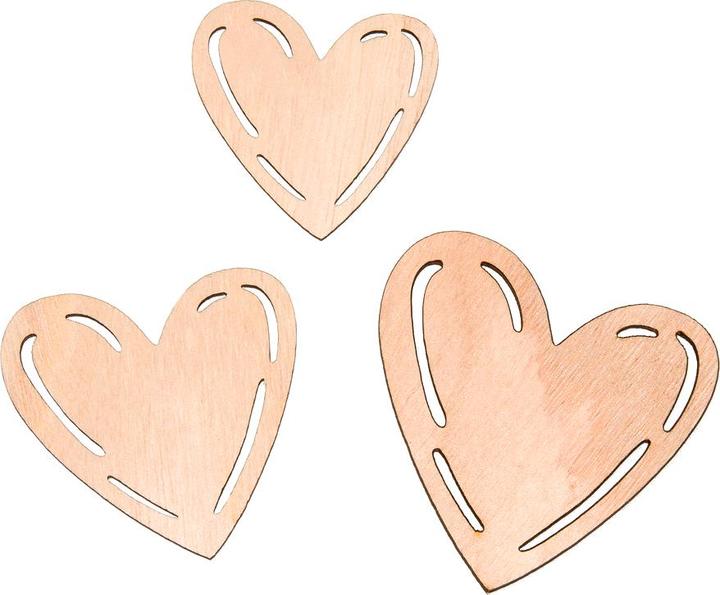 Immagine prodotto Halbach Pezzi sparsi "Cuore con magnete", 3 pezzi