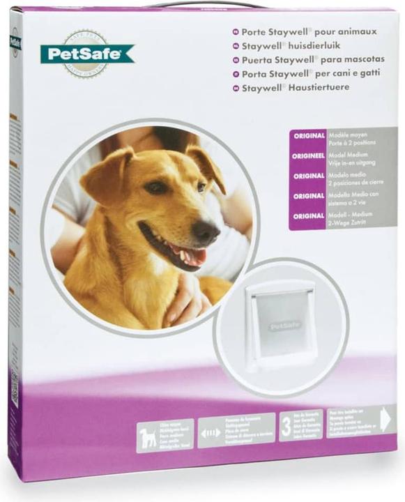 Actual product image PetSafe Staywell Haustiertüre Original mit 2 Verschlussoptionen (Manual cat flap)
