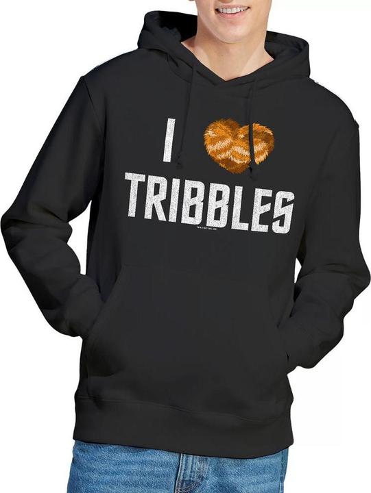 Produktbild I Heart Tribbles Kapuzenpullover (XXL)
