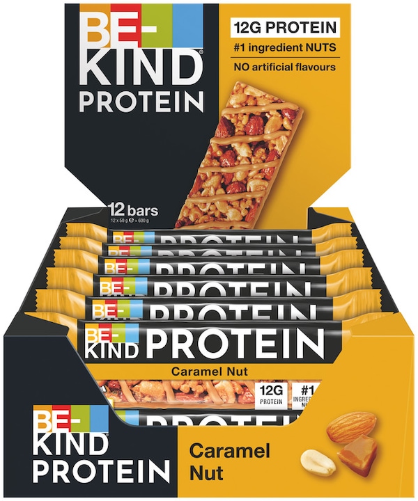 Be-Kind Protein Caramel Nut (Nut, 12 pcs., 600 g)