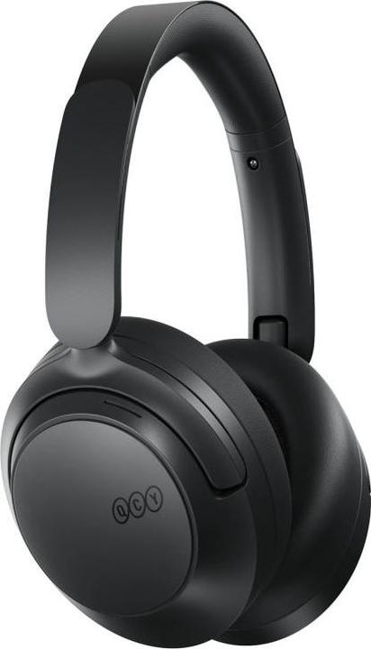 Produktbild QCY H3S Kabelloser On-Ear-Kopfhörer mit LDAC und ANC-Geräuschunterdrückung – Schwarz (ANC, Kabelgebunden, Kabellos)