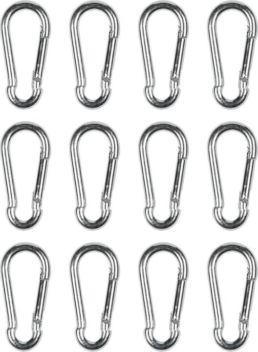 Immagine prodotto Benson Set moschettoni 12 pezzi 5 x 50 mm