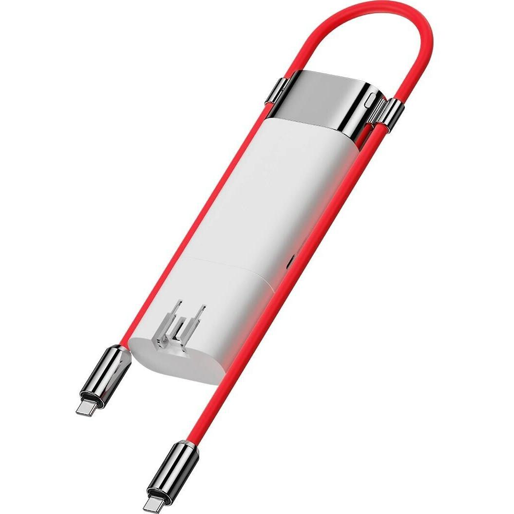 Sharge OnePlus Pouch (10000 mAh, 18 W, 36 Wh), Powerbank, Weiss