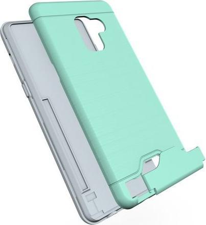 Produktbild MU Classic Hart und Soft Plastik Hülle mit Kickstand (Samsung Galaxy A8 (2018))