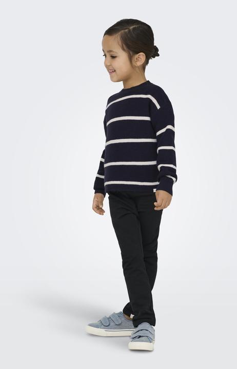 Produktbild Only Kmgfranca Life Short Ls Stripe Knt Noos (92)