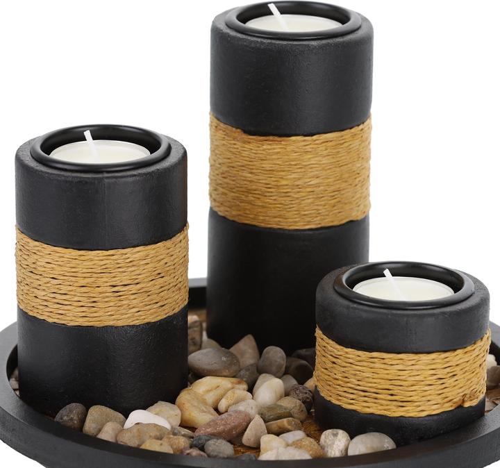 Produktbild Relaxdays Teelichthalter (19.5 x 19.5 x 13 cm)