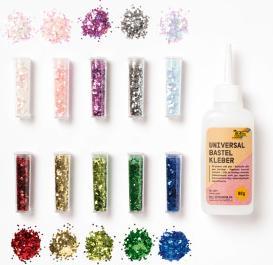 Produktbild Folia BIO Glitter-Set FLOCKEN