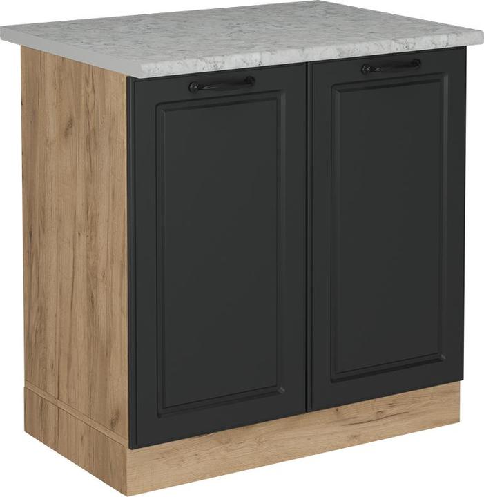 Anthrazit, Anthrazit Landhaus, Goldkraft Eiche, Marble-Weiss