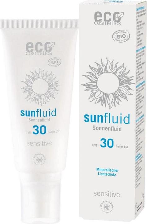 Actual product image Eco Cosmetics Sun spray SPF 30 sensitive (SPF 30, 100 ml)