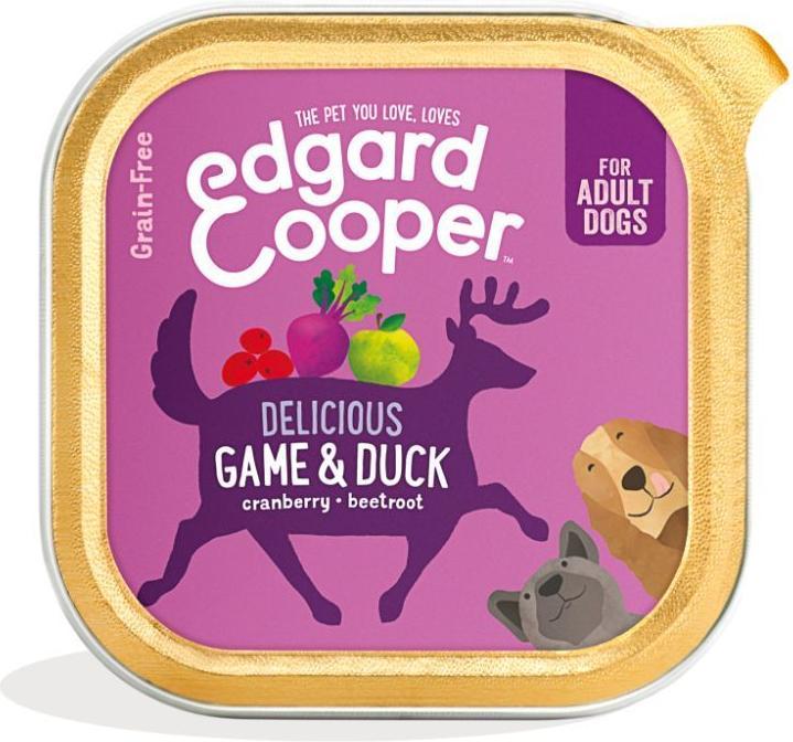 Edgard & Cooper Edgard Cooper - Game & Duck Adult Patee 300gr -  (540700714764)