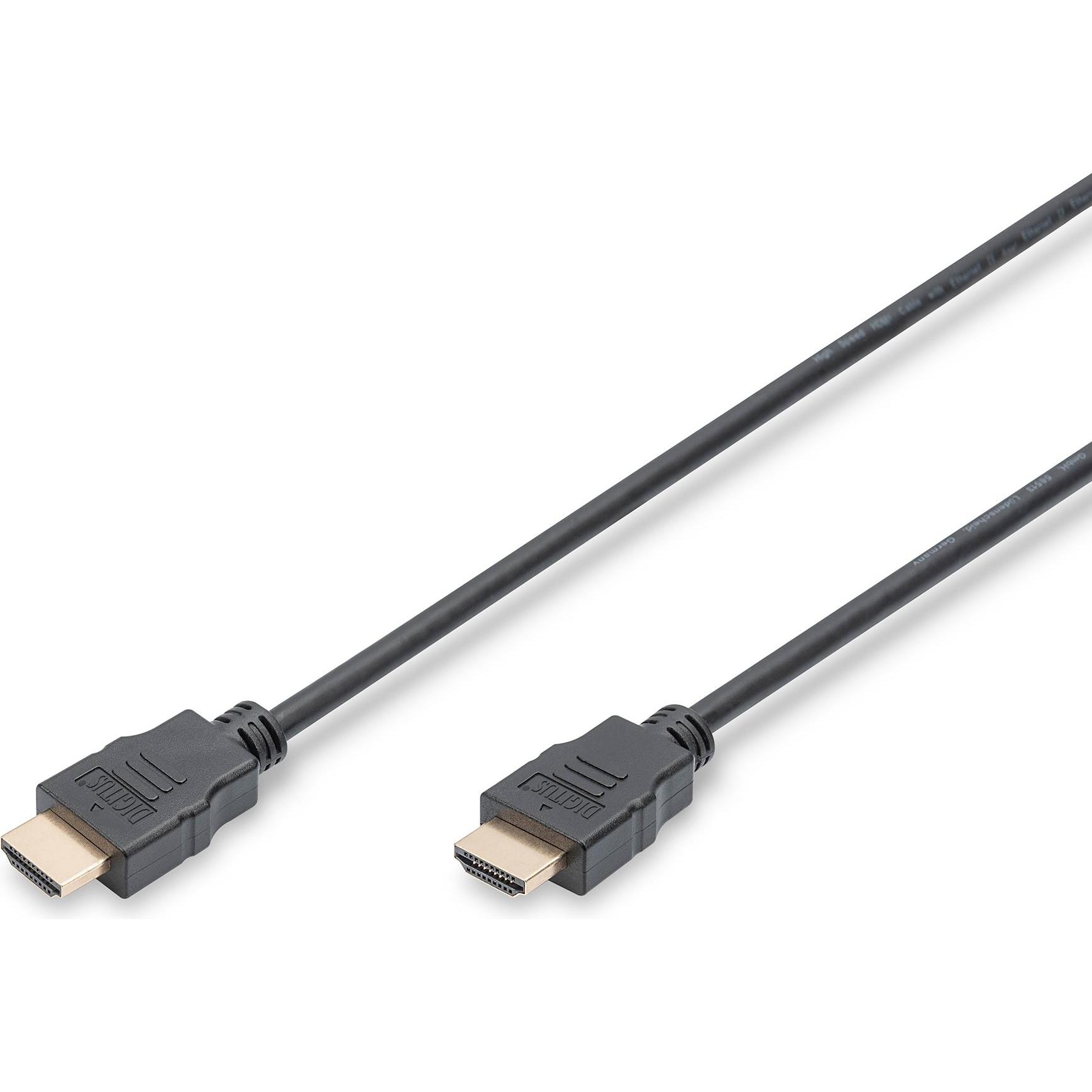 Digitus HDMI (Typ A) — HDMI (Typ A) (5 m, HDMI), Video Kabel