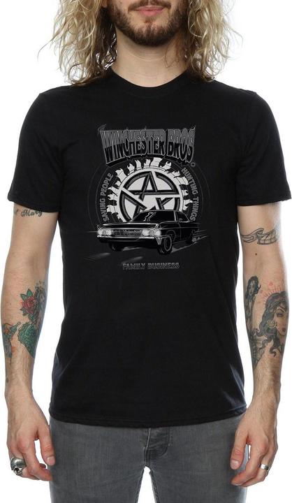 Immagine prodotto Supernatural Winchester Bros Maglietta Uomo (M)
