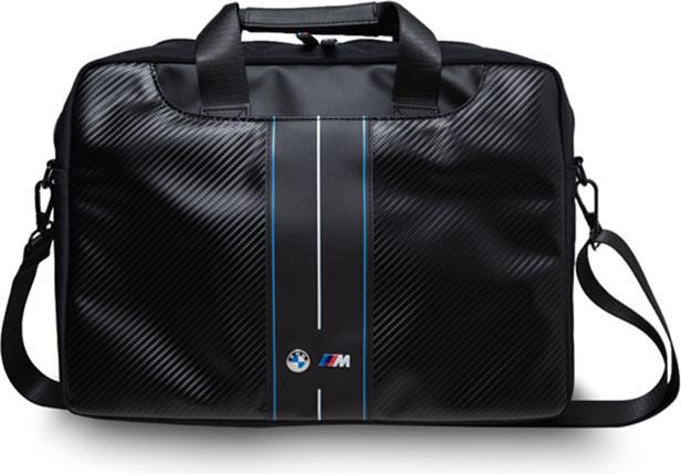 BMW Torba BMCB15COMSCAKL 15" czarny/black Carbon Blue Stripes (16")