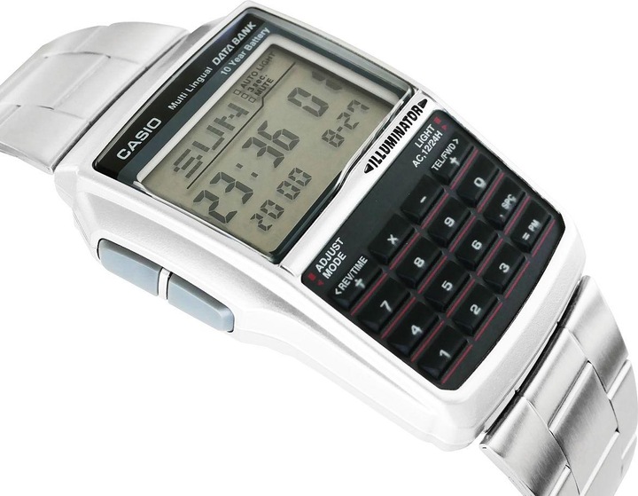 Actual product image Casio Databank (Digital watch, 37 mm)