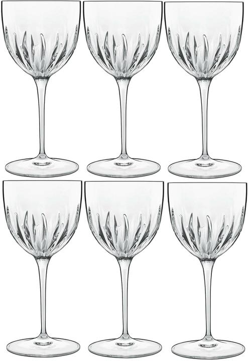 Bormioli Rocco Universal Weinglas Nick und Nora 150 ml, 6 Stück (15 cl, 6 Gläser, Rotweingläser, Weissweingläser)