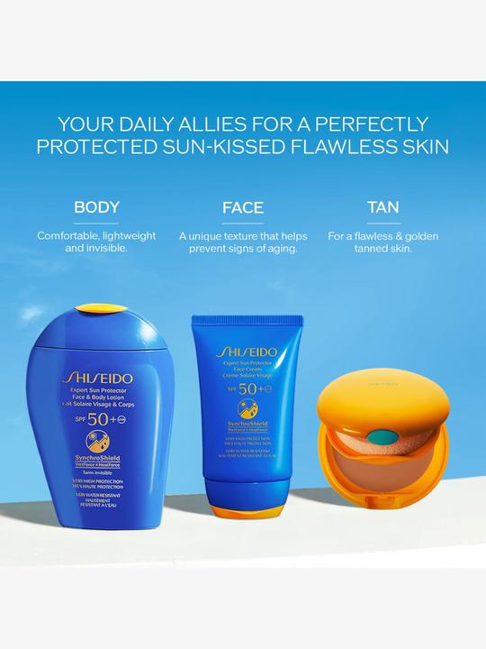 Produktbild Shiseido Expert Sun Protector Face and Body Lotion (Sonnencreme Gesicht, SPF 30, 150 ml, 150 g)