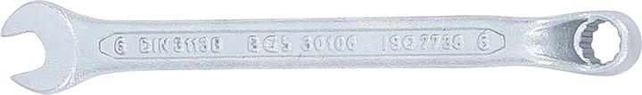 Produktbild BGS Maul-Ringschlüssel, gekröpft SW 6 mm (6 mm)
