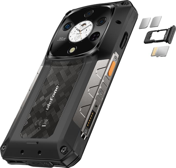 Actual product image Ulefone Mobile Phone Armor 28 Pro/Black (512 GB, Epic Black, 6.67", Dual SIM, 5G)