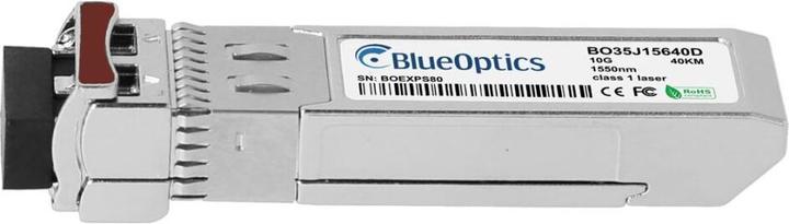 Actual product image CBO RAD SFP-P-3DH compatible BlueOptics SFP+ BO35J15640D