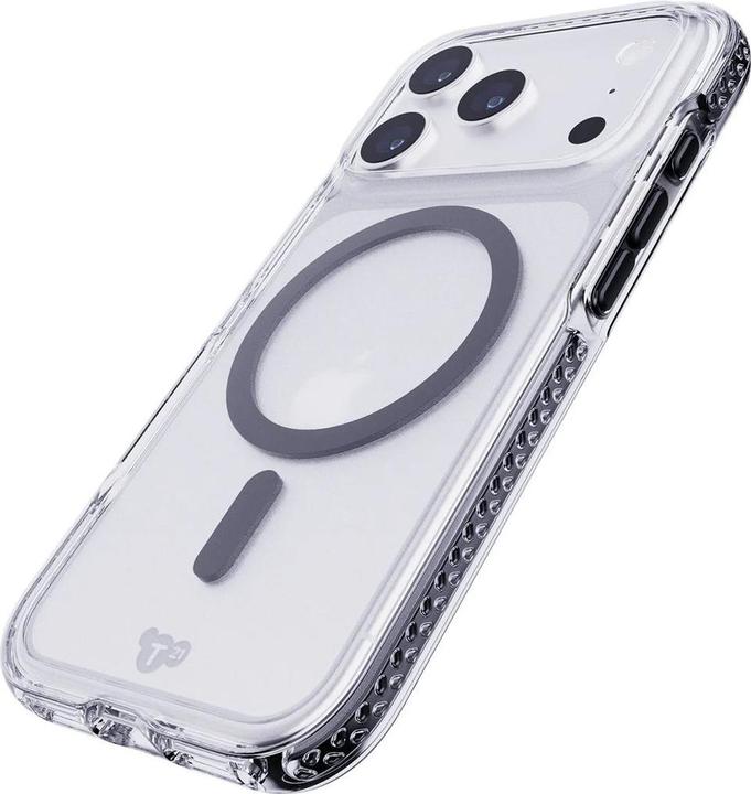 Actual product image tech21 Apple iPhone 17 Pro EvoCrystal MagSafe Clear/Black (Apple iPhone 17 Pro)
