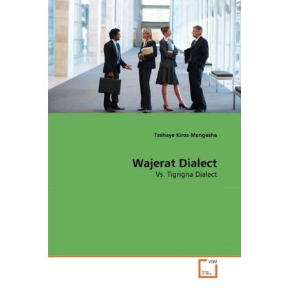 Wajerat Dialect, Fachbücher