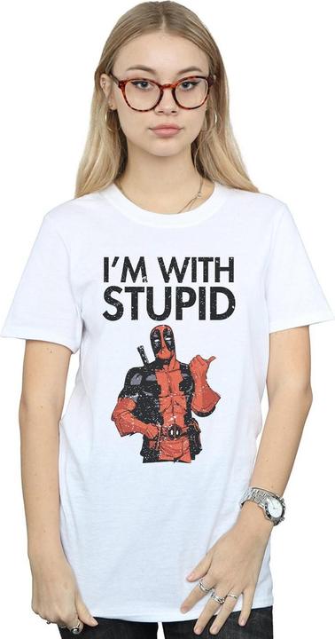 Produktbild Deadpool I'm With Stupid TShirt (4XL)