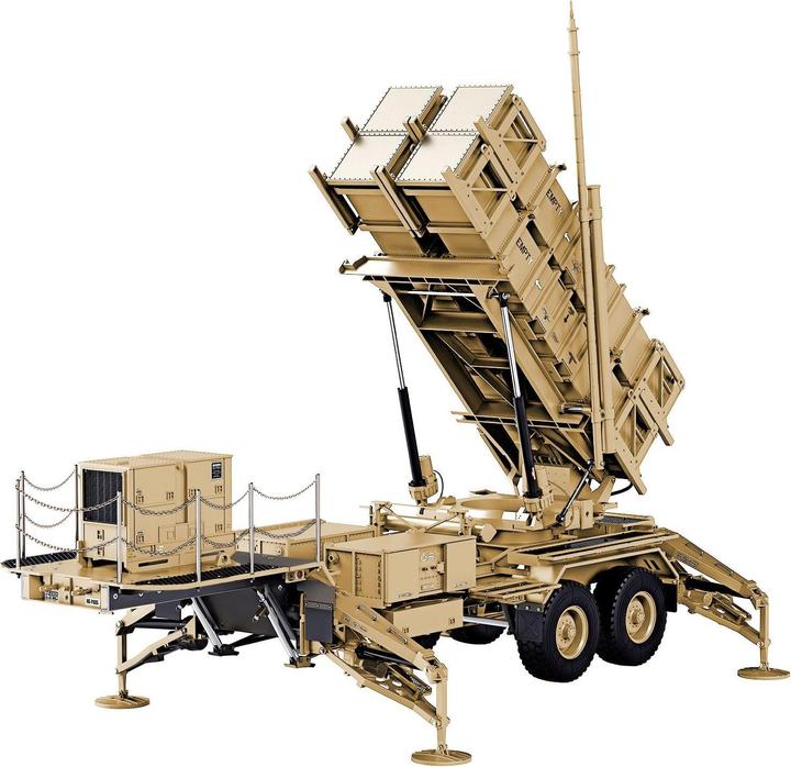 Actual product image Amewi Semi trailer US M747 launcher, sand 1:12, kit