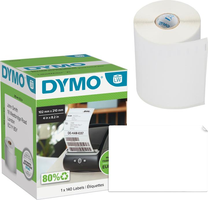 Actual product image Dymo LW shipping labels only for LW 4XL/5XL 0pcs.
