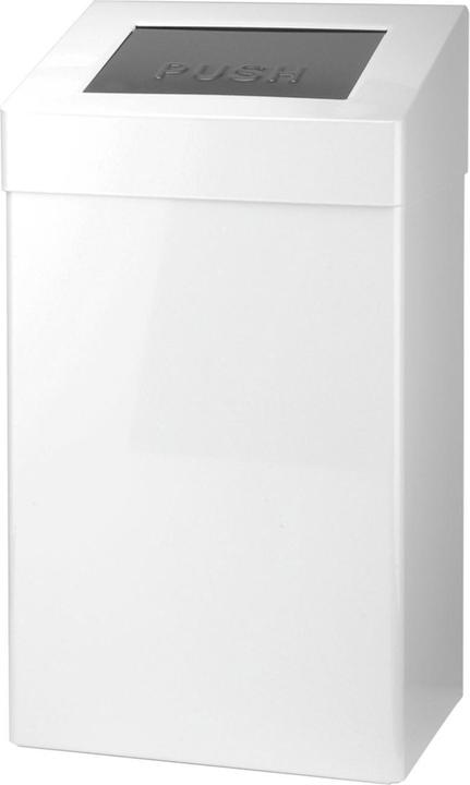 Ophardt Cestino in acciaio inox con sportello di accesso (50 l)