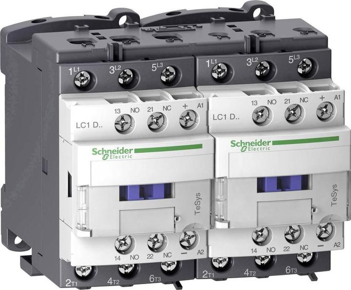 Actual product image Schneider Electric Reversing contactor combination, 3p+1S+1NC, LC2D32BL
