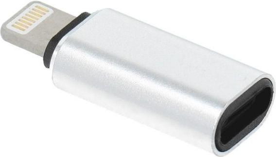 Produktbild OEM Converter Adapter Type C (female) to Lightning (male) silver (USB Typ C, Lightning)
