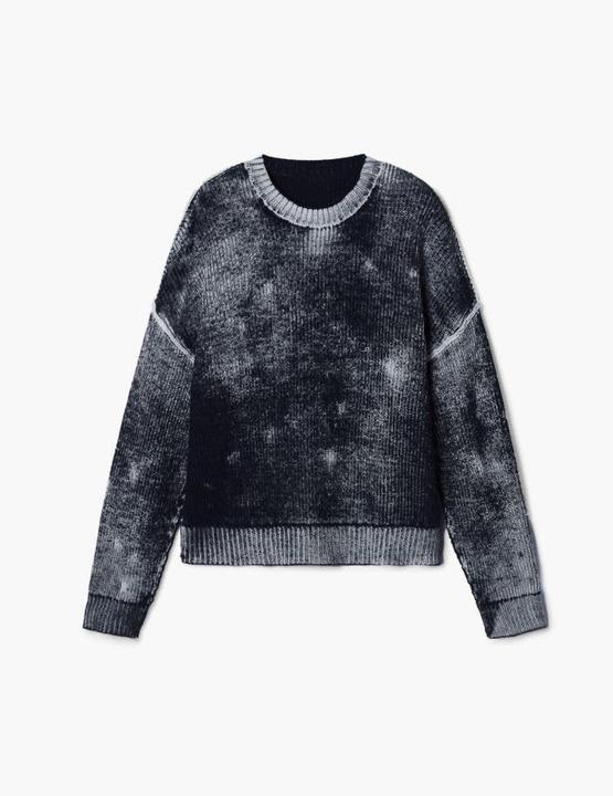 Produktbild Desigual Heren Flat Knit Pullover Lange Mouwen Sweatshirt (S)
