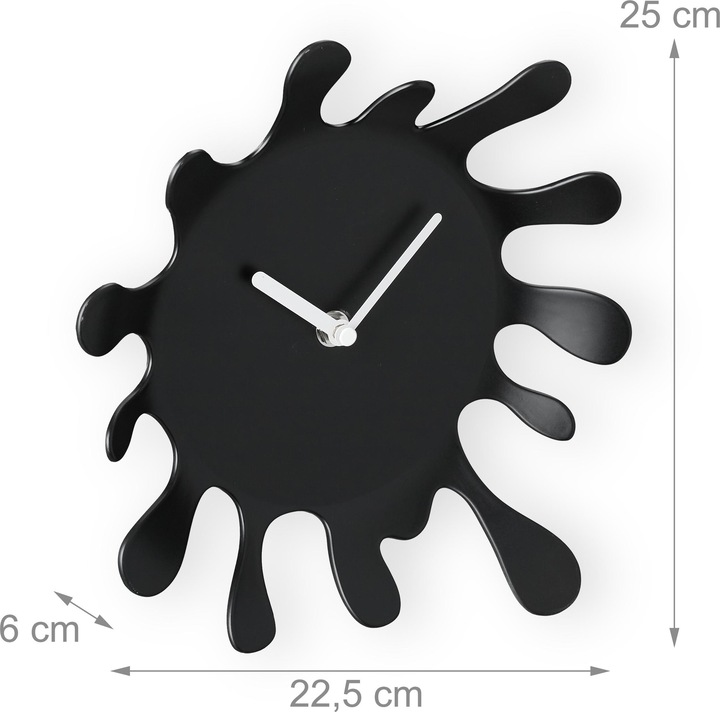 Actual product image Relaxdays Wall clock (22.50 cm)
