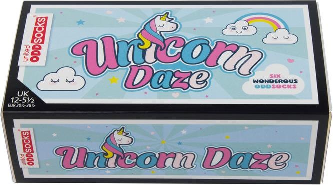 Produktbild United Oddsocks Unicorn Daze (3er Pack, 30 - 38)