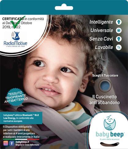 Actual product image Baby Bell Baby Beep BBGA1 car seat accessory Smart pad device for car seats