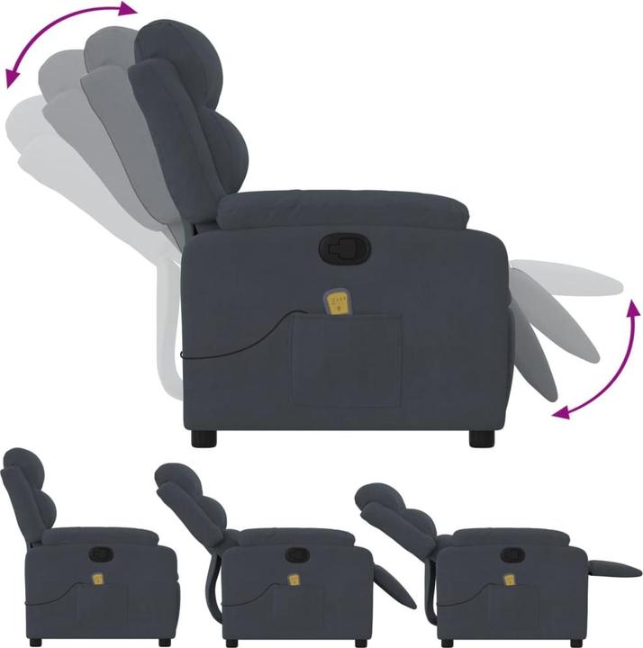 Actual product image VidaXL Massage-Relaxsessel