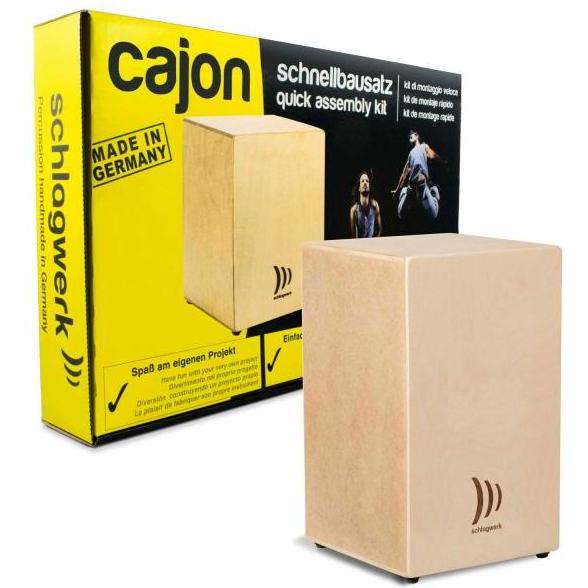Thumbnail - Schlagwerk CBA20S Cajon Bausatz mit Tasche und Sitzpad (Cajon), Perkussion, Schwarz