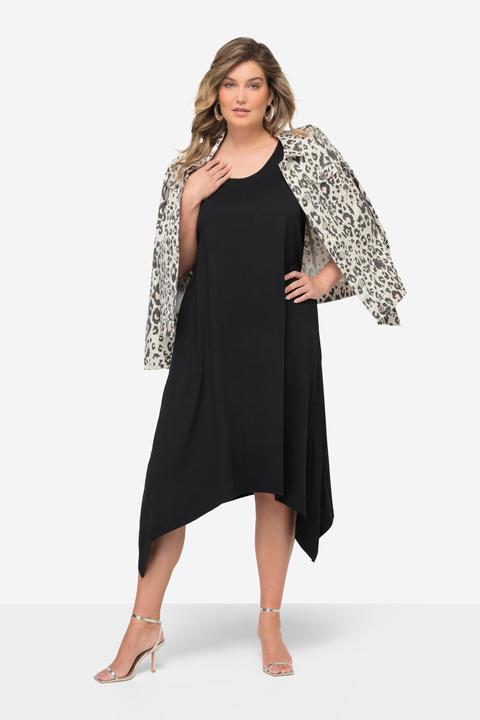 Produktbild Miamoda Midikleid, A-Linie, Rücken-Spitzeneinsatz, ärmellos, Zipfelsaum (46)