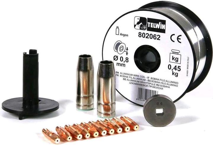 Actual product image Telwin Welding kit with aluminium wire 0.8 mm