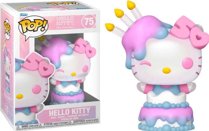 Actual product image Funko POP! Hello Kitty 50th Anniversary - Hello Kitty with Cake