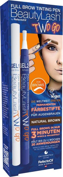 Actual product image Refectocil BeautyLash Two Go (Natural Brown)