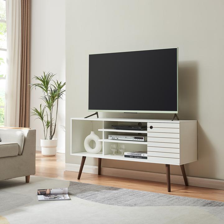 Produktbild En.Casa Fernsehschrank Vare 130x40x66 cm Weiss