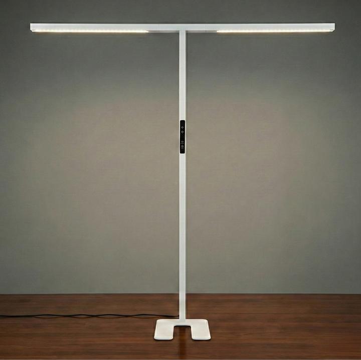 Produktbild Luxula LED-Büro-Stehleuchte - Slim Line, Duo (5000 lm)