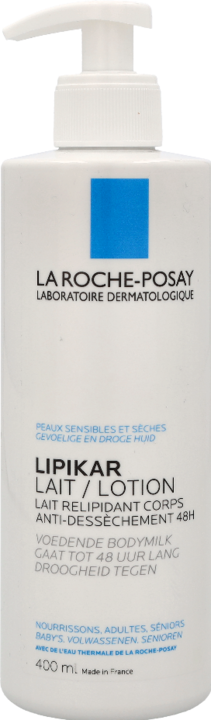 La Roche Posay La Roche Lipikar Innovation 48HR Replenishing Body Milk (Körpermilch, 400 ml)