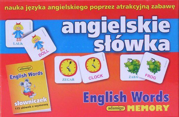 Produktbild Adamigo English word memory game (Englisch)