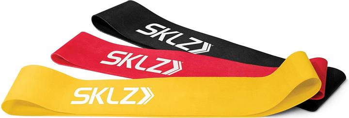 Produktbild SKLZ Mini Bands (0.22 m, Leicht, Mittel, Stark)