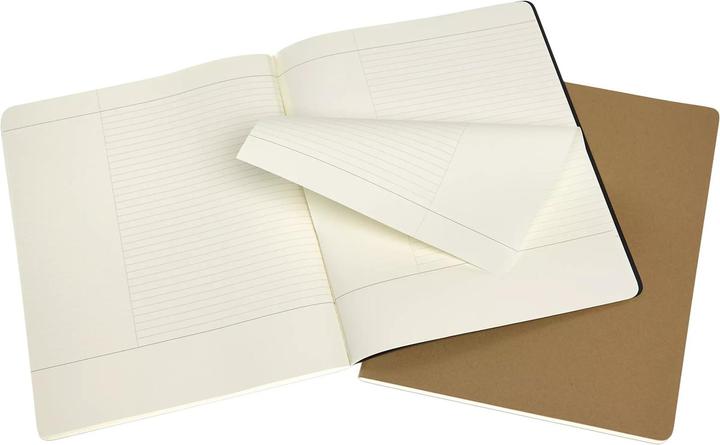 Actual product image Moleskine Notebooks (A5, Lined, Plain, Soft cover)