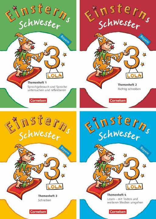 Produktbild Einsterns Schwester 3. Schuljahr. Themenheft 1-4. BY (Deutsch, Andrea Koch, Iris Samajdar, Karin Leopold, Marionua Bauer, Ulrike Schmucker, 2015)