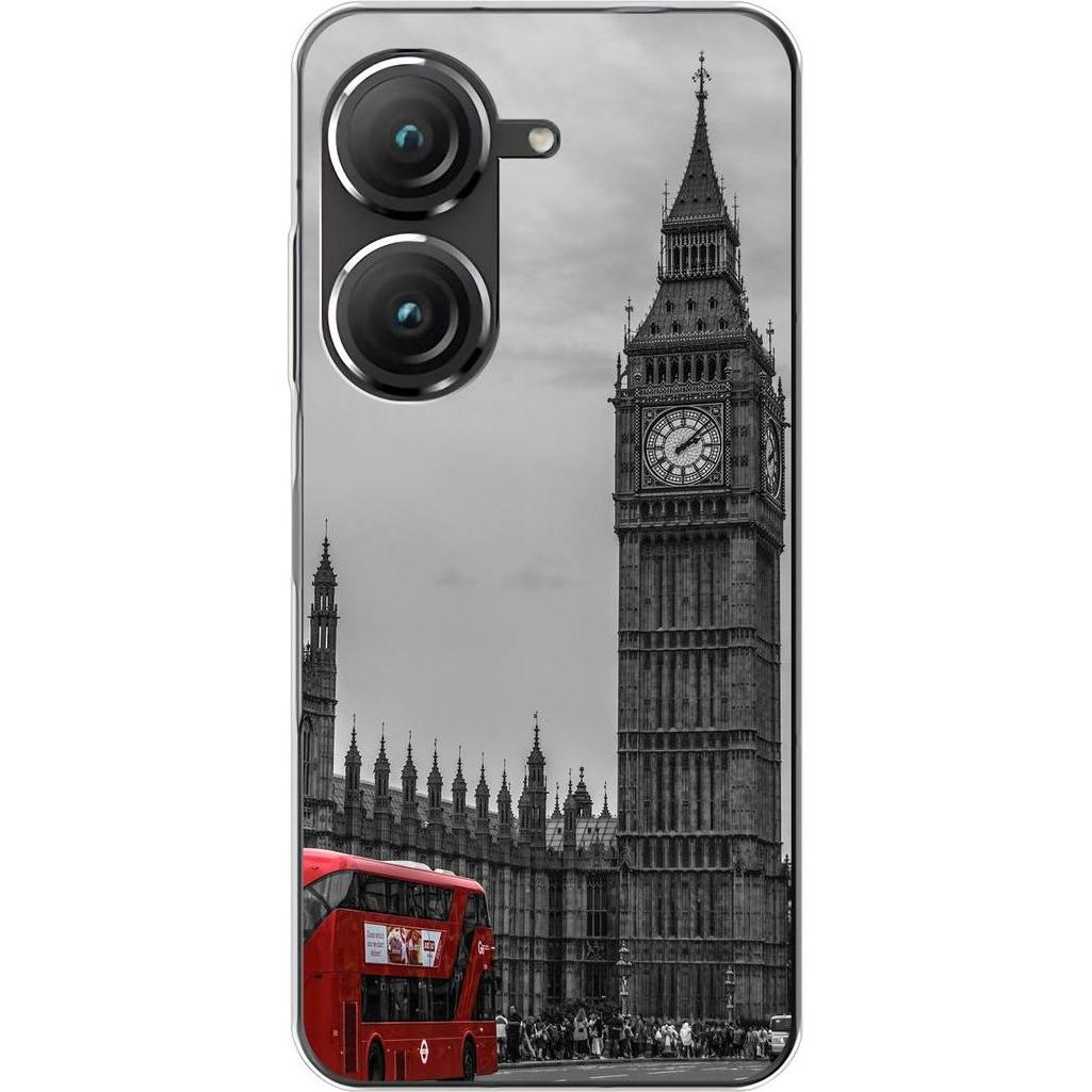 König Design Hülle Handy Schutz für Asus Zenfone 9 Case Cover Tasche Bumper Etuis TPU Neu (Asus Zenfone 9), Smartphone H...
