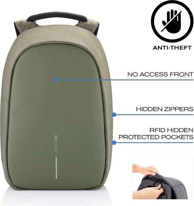 Productafbeelding Xddesign Bobby Hero Reg Rugzak Groen (18 l)